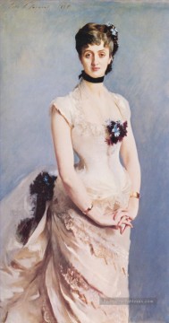 John Singer Sargent œuvres - Portrait de Madame Paul Poirson John Singer Sargent